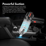 NNEDSZ Miraklass Cordless Air Duster with Vacuum (Black)