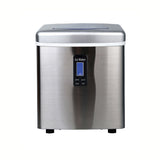 NNEDSZ Miraklass Ice Maker Machine Stainless Steel 3.2L
