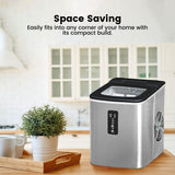NNEDSZ Miraklass Ice Maker Machine Stainless Steel 2L
