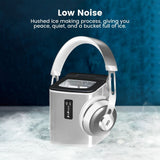 NNEDSZ Miraklass Ice Maker Machine Stainless Steel 2L