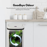 NNEDSZ MIRAKLASS Sensor Bin 60L White Oval