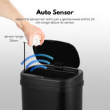 NNEDSZ MIRAKLASS Sensor Bin 60L Black Oval