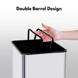 NNEDSZ MIRAKLASS Sensor Bin 50L Wide Black Square