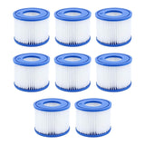 NNEDSZ 8 Pack Hot Tub Spa Filter Replacement Cartridge Size ? (Blue and White)
