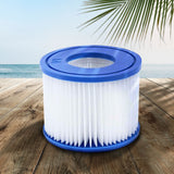 NNEDSZ 8 Pack Hot Tub Spa Filter Replacement Cartridge Size ? (Blue and White)