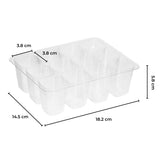 NNEDSZ Seed Starter Twith Grow Light (12 Cells per Tray)