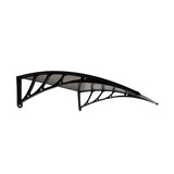 NNEDSZ Window Door Awning Canopy Outdoor UV Patio Rain Cover Tawny 1M X 2.4M Type 1