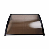 NNEDSZ Window Door Awning Canopy Outdoor UV Patio Rain Cover Tawny 1M X 2M Type 3
