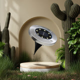 NNEDSZ 12 Pack Waterproof Solar LED Light (Warm)
