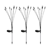 NNEDSZ 3 Pieces Solar Powered Firefly Lights (Warm)
