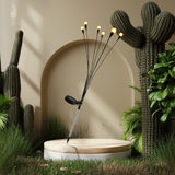 NNEDSZ 3 Pieces Solar Powered Firefly Lights (Warm)