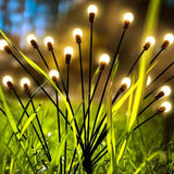 NNEDSZ 3 Pieces Solar Powered Firefly Lights (Warm)
