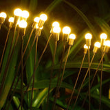 NNEDSZ 3 Pieces Solar Powered Firefly Lights (Warm)