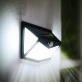 NNEDSZ 4 Packs Solar LED Lights with 3 Light Modes (Black)