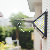 NNEDSZ 4 Packs Solar LED Lights with 3 Light Modes (Black)