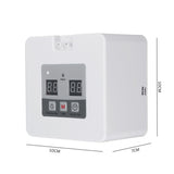 NNEDSZ Plant Watering System with DIY 30-Day Programmable (White)
