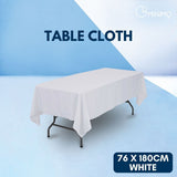 NNEDSZ Polyester Table Cloth 230cm (White)