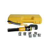 NNEDSZ 8 Ton Hydraulic Crimping Tool with 9 Dies( Yellow)