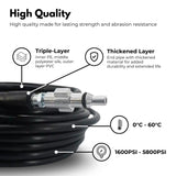 NNEDSZ High Pressure Washer Black Hose with M22 Coupling and Rotating Nozzle (30.5M/100FT)