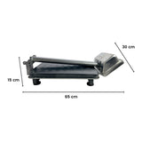 NNEDSZ Heavy-Duty Commercial Platform Scales 150KG (Black)