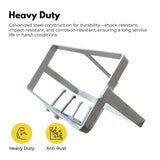 NNEDSZ 20L Jerry Can Holder for 4x4 Camper Trailer Caravan (Silver)