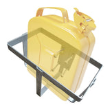 NNEDSZ 20L Jerry Can Holder for 4x4 Camper Trailer Caravan (Silver)