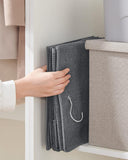 NNEDSZ Hanging Wardrobe Storage Organiser Grey RYCH06G