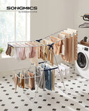 NNEDSZ Foldable 2-Level Clothes Airer