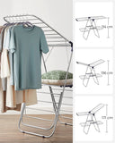 NNEDSZ Foldable 2-Level Clothes Airer