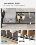 NNEDSZ Clothes Rack with Wheels Sturdy Steel Frame Black