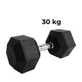 NNEDSZ VERPEAK Rubber Hex Dumbbells 30kg -