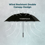 NNEDSZ Verpeak Golf Umbrella 62"