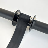NNEDSZ VERPEAK Wrist Roller Forearm with Soft Foam Grip Handles (Black)