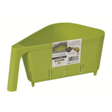 NNEDSZ [10-PACK] Single Handle Triangle Drain Basket Green