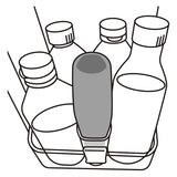 NNEDSZ [10-PACK] Storage Box Seasoning Bottle Upside Down