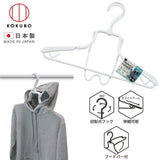 NNEDSZ [10-PACK] Hooded Clothes Special Hanger Three-dimensional Speed Dry