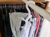 NNEDSZ [10-PACK] Hooded Clothes Special Hanger Three-dimensional Speed Dry