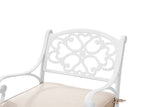 NNEDSZ MARCO ALUMINIUM CHAIR  (one pair)