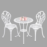 NNEDSZ 2 Seater Dominique Cast Aluminium Bistro Set