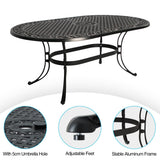 NNEDSZ Fiji oval dining table