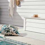 NNEDSZ Cushion Cover-Coastal Fringe Natural-Palm Trees Natural-60cm x 60cm