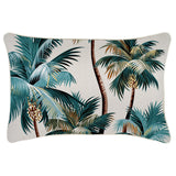 NNEDSZ Cushion Cover-With Piping-Palm Trees Natural-35cm x 50cm