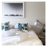 NNEDSZ Cushion Cover-With Piping-Palm Trees Natural-60cm x 60cm
