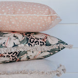 NNEDSZ Cushion Cover-Coastal Fringe Natural-Solid Natural-35cm x 50cm