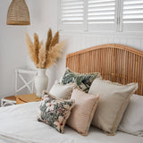 NNEDSZ Cushion Cover-Coastal Fringe Natural-Solid Natural-45cm x 45cm