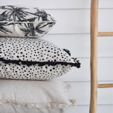 NNEDSZ Cushion Cover-Coastal Fringe Natural-Solid Natural-60cm x 60cm
