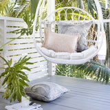 NNEDSZ Cushion Cover-With Piping-Seminyak Smoke-45cm x 45cm