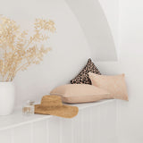 NNEDSZ Cushion Cover-With Piping-Zig Zag Blush-35cm x 50cm