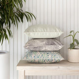 NNEDSZ Cushion Cover-With Piping-Zig Zag Pale Mint-35cm x 50cm