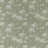 NNEDSZ Cushion Cover-With Piping-Postcards Sage-45cm x 45cm